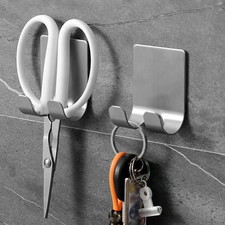 Bathroom Hook Organizer Punch-Free Razor Holder, Storage Hook, Space Stand Shelf