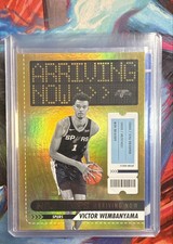 2023-24 Panini NBA Hoops - Arriving Now Victor Wembanyama #26 Holo (RC)