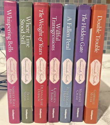 Lot of 7 Guideposts Savannah Secrets Hardback Books EUC Christian Mystery