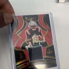 2025 Panini Select Kyle Williams Draft Selections Memorabilia Prizm Patriots