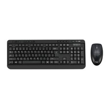 Adesso WKB-1320CB-TAA Antimicrobial Wireless Desktop Keyboard  Mouse