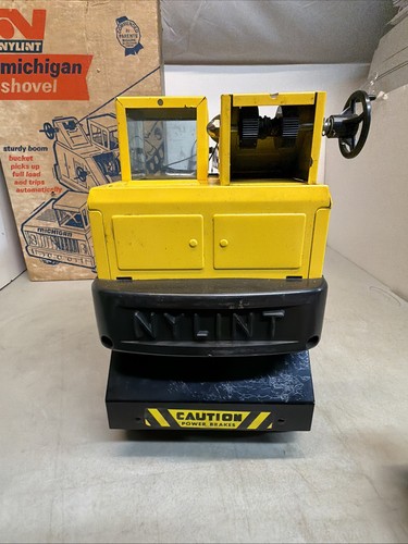 1968-1970 Nylint Michigan Shovel Crane #2201 + Original Box - Afbeelding 13 van 24
