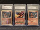 CGC 8.5 Charizard G Lv. X Supreme Victors Set