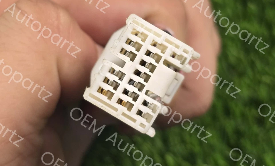 1998-2005 Lexus LX470 Espelho de Porta Elétrica Lado do Motorista Aquecido (Lado Esquerdo) Fabricante de Equipamento Original - Imagem 4 de 4