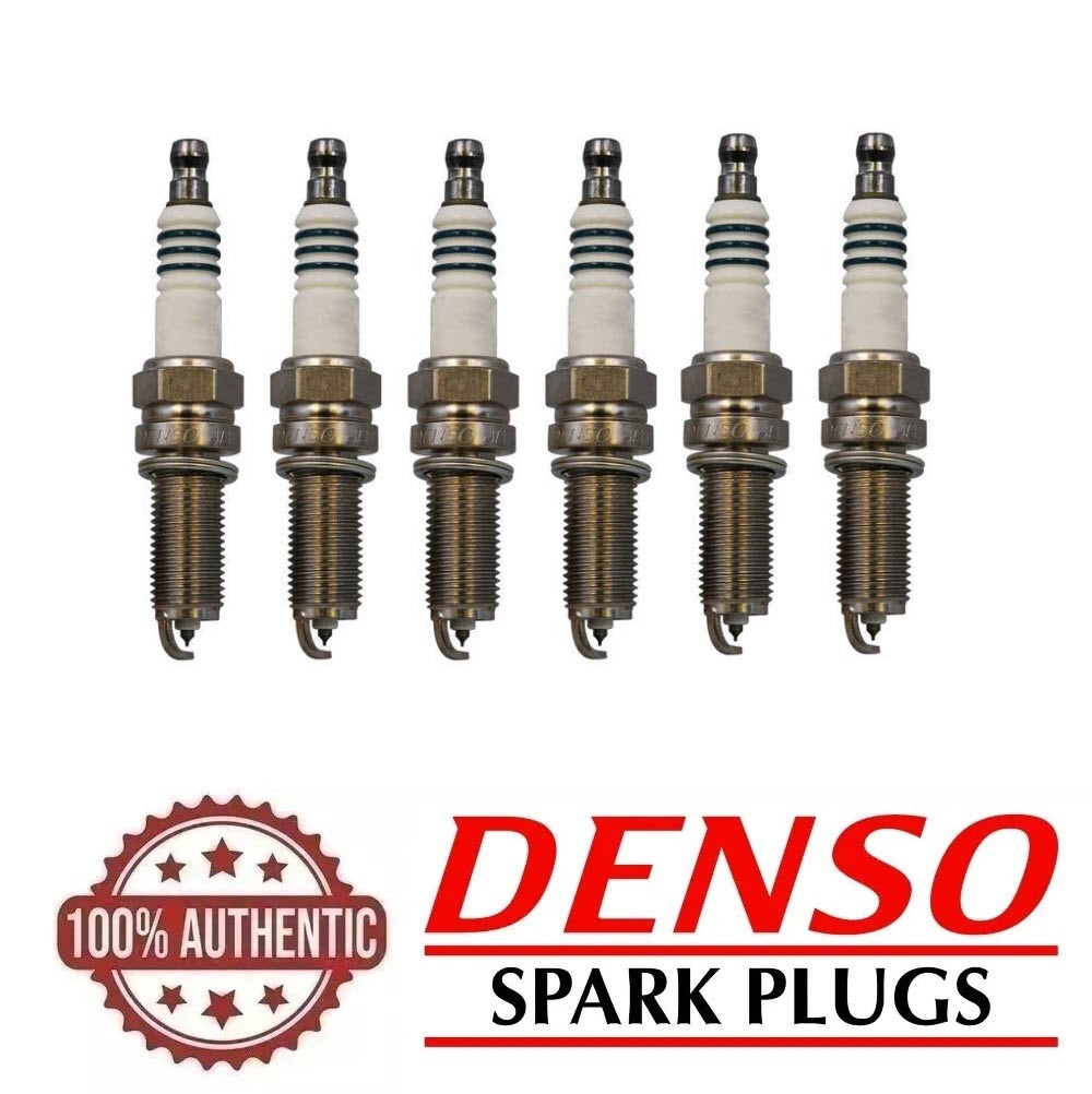 Denso Set 6 Iridium Power Spark Plugs Gap 0.035 For Acura Honda Dodge Hyundai VW