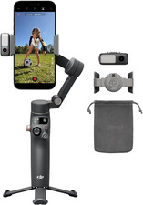 DJI Osmo Mobile 8 Gimbal Stabilizer for Phone, AI Native Tracking with Audio  L