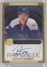 2013-14 Upper Deck The Cup Rookie Gold Spectrum 2/25 Thomas Hickey #107 Auto 2d8