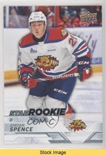 2018-19 Upper Deck CHL Star Rookies Jordan Spence #368 READ ek6