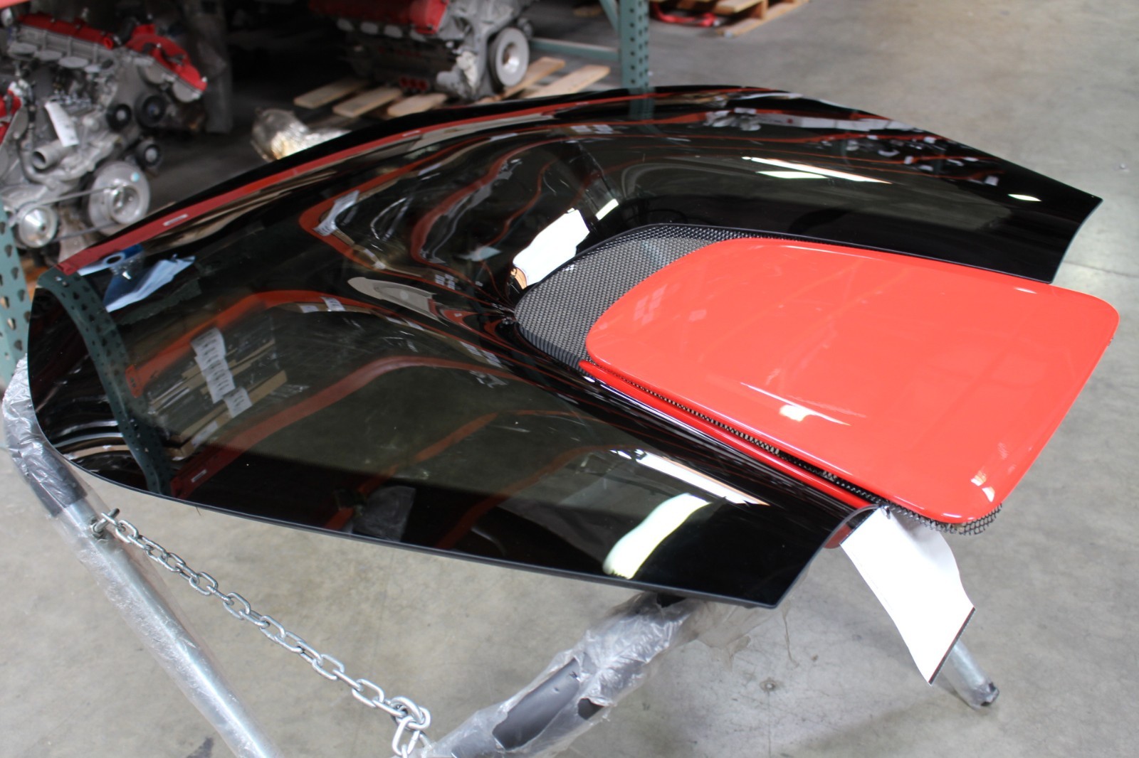 Ferrari 296 GTB, Decklid Tailgate, w/Glass, Used, P/N 979013