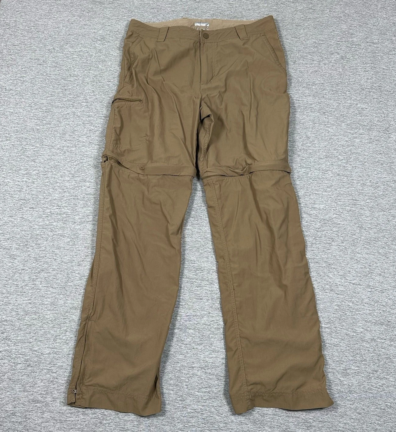 Marmot Convertible Pants Mens Size 34x32 Brown Nylon Outdoor Hiking Travel
Opens in a new window or