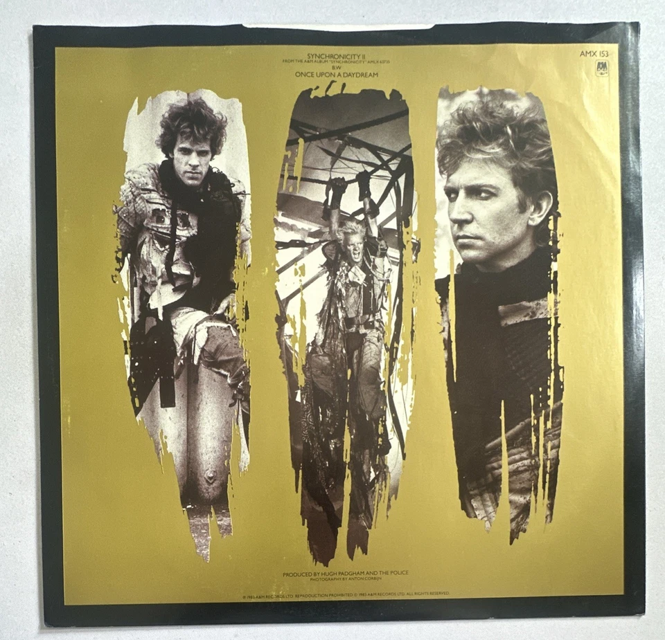 The Police - Synchronicity II - 12” Vinyl Record Single EX / EX - Image 3 of 4