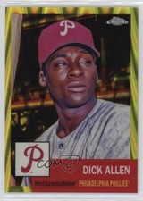 2022 Chrome Platinum Anniversary Yellow RayWave Refractor Dick Allen HOF 1u6