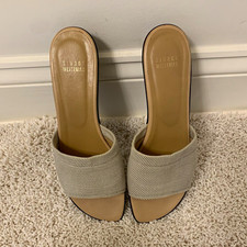 Stuart Weitzman Women s Slide Sandals Slip-On...