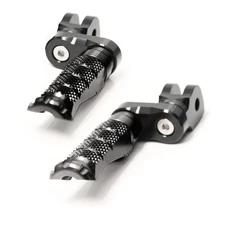 25mm Adjustable Front Foot Pegs Black R-FIGHT For SV650X RETRO CAFE RACER 19-21