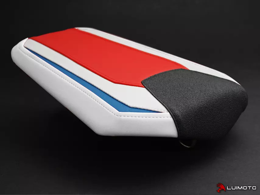 Couvre selle passager Luimoto anti-dérapant bleu pour Honda CBR 1000RR