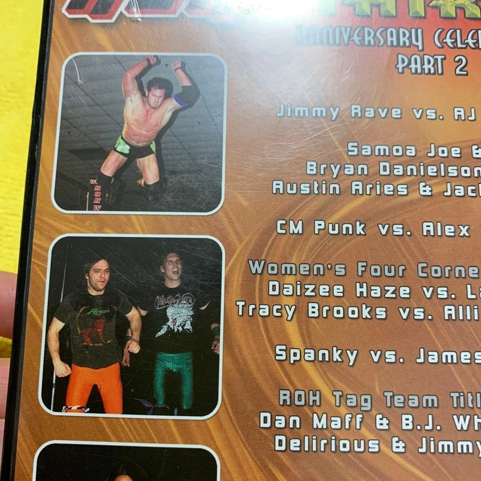 DVD de luchador profesional femenino ROH, sin región, película de lucha libre... - Imagen 3 de 4