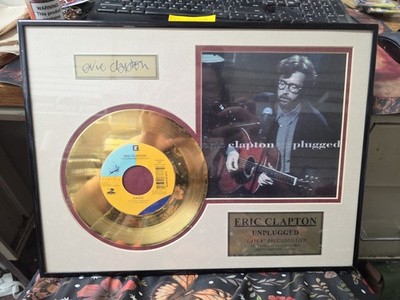 Eric Clapton 24K Gold Plated 45 rpm 