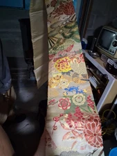 Vintage Unused Bolt Of High-Quality Nagoya Brocade silk with original tags 