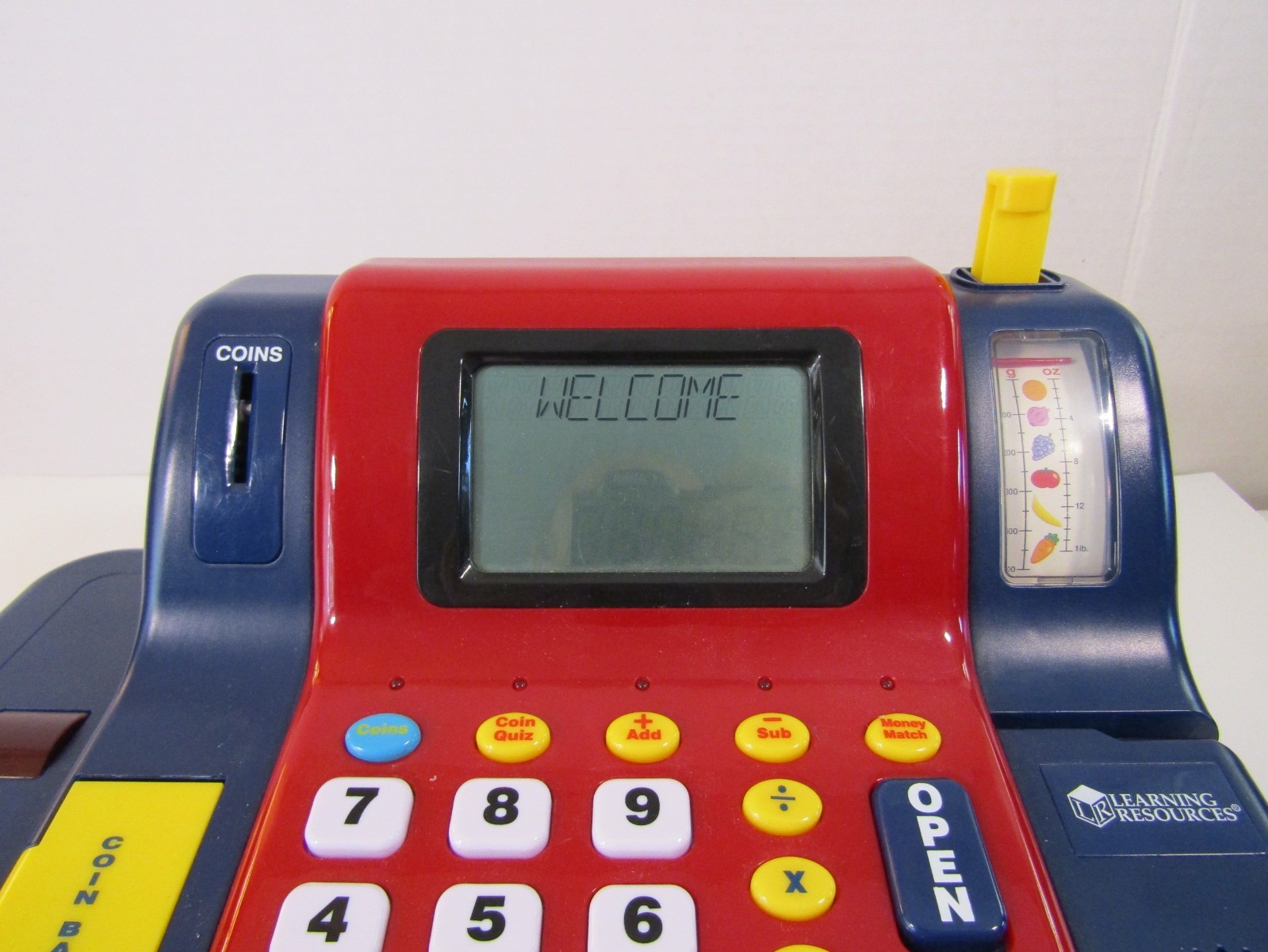 как выглядит Learning Resources Pretend Play Teaching Cash Register LER2690 фото