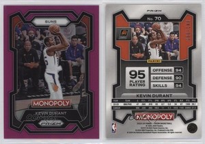2023-24 Panini Prizm Monopoly Pink Prizm /149 Kevin Durant #70