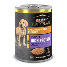 Purina Pro Plan Sport High Protein Puppy Wet Food Chicken  Rice Entree