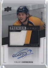 2014 Premier Acetate Rookie Auto-Patch 249/299 Calle Jarnkrok #92 Patch Auto 0a1
