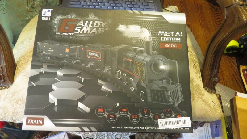 Temi Galloy Smart Locomotive Train Set Metal Edition Smog Model 19060-5
