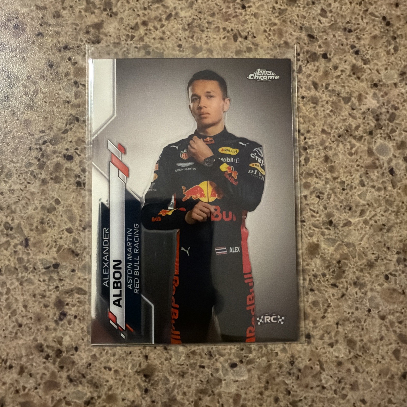 2020 Topps Chrome F1 Alexander Albon RC Rookie #5