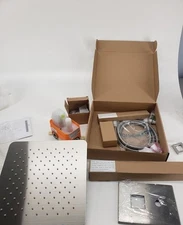 ESNBIA Shower System, 12 Inches Pressure Balance Shower Faucet Set, Rain Shower