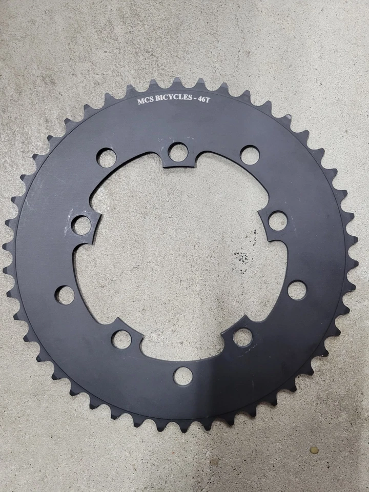 MCS Bicycles 46T Aluminum Chainring Single Speed BMX 110mm or 130mm Made in USA - Image 2 of 3