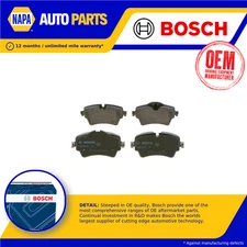 Brake Pads Set fits BMW 218 F45 1.5 Front 14 to 21 Bosch 34106863293 34106874034