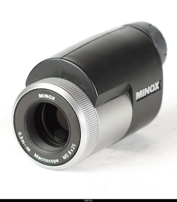 MIMIDON3000 Minox Minoscope MS .3- Infinity 8×25 Monocular with Strap Case Box