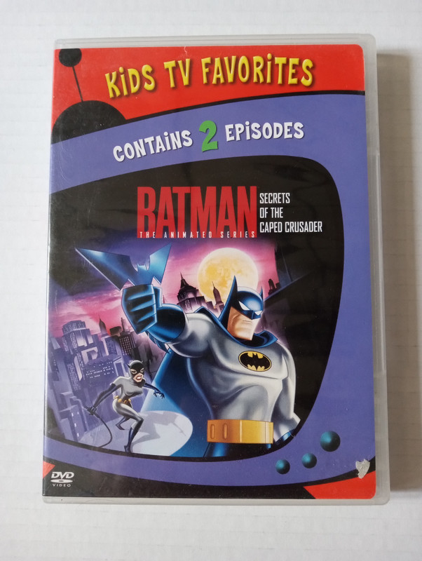 BATMAN THE CAT AND THE CLAW PART 1 + 2 DVD