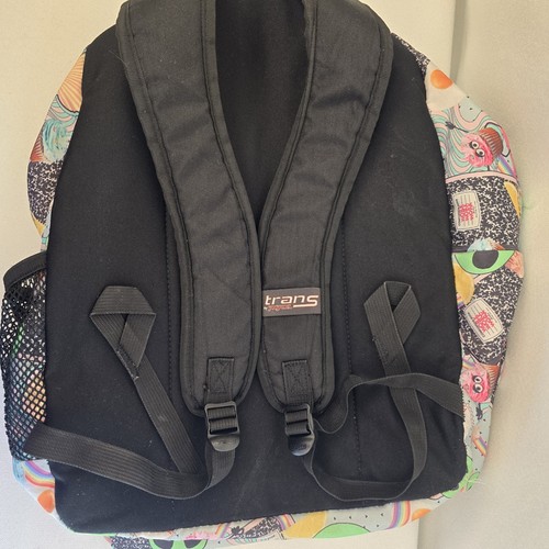 JanSport Backpack Aliens Cupcakes Composition Books Colorful Fun Good Condition - Bild 13 von 14