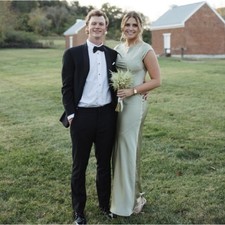 Reformation Niamh Silk Midi Dress Size 8 NWT