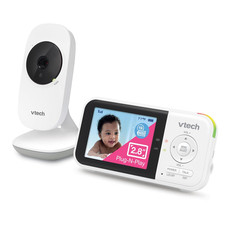 Baby Monitor w/Cam  Audio,Portable Baby Camera,Nite Vision,2-Way Audio,Temp Sen