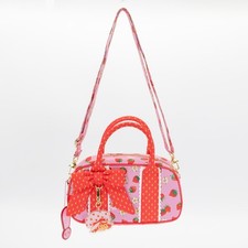 Whatever Makes You Happy Strawberry Shortcake Crossbody w/ Bag Charm, NEW