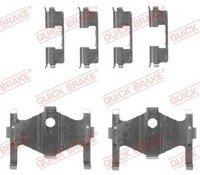 ZubehöRsatz Scheibenbremsbelag Quick Brake 109-1710 FüR Nissan Cerato Lantra KIA