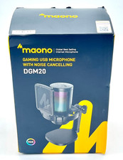 Maono Gaming USB Microphone With Noise Cancelling Model DGM20 - Black