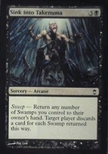 Sink into Takenuma - Saviors of Kamigawa: #89, Magic: The Gathering Nm C279