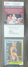 2021 Topps WWE #64 Mia Yim/Michin Autographed Card JSA Certified