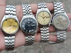 Vintage Seiko 5 Automatic Watches Lot of 4 Men's Day Date Japan Running