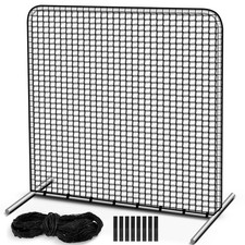 Vincreem Replacement Baseball Square Screen Net 7 x 7 ft Protective Portable