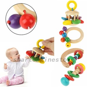 wooden newborn baby toys