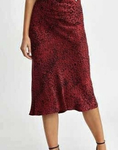 6 (34) Kookai jaguar Slip Skirt   *BUY FIVE + ITEMS GET FREE POST