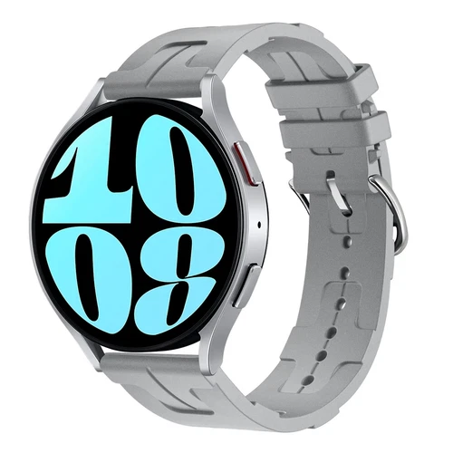 Correa deportiva de silicona de 20 mm 22 mm para reloj Samsung Galaxy 7 FE 6 5 4 clásico - Imagen 32 de 37
