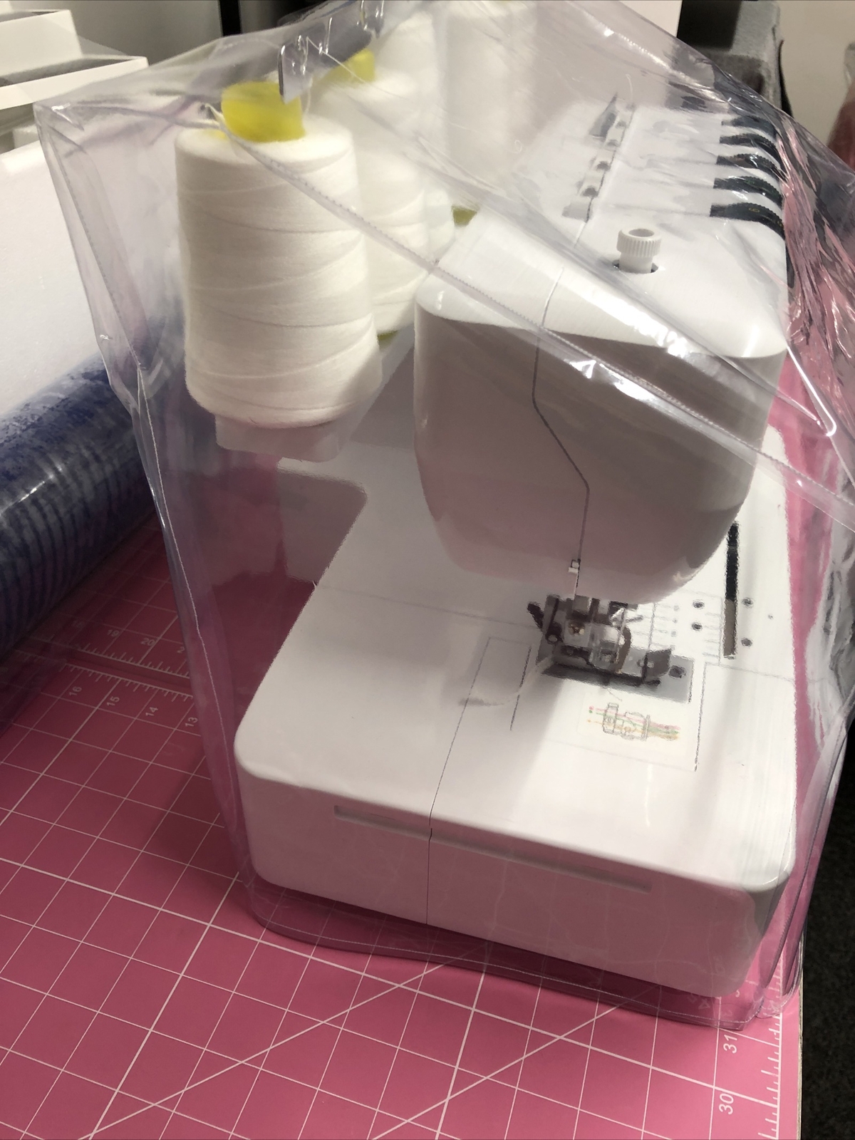 Dust Cover To Fit Brother Coverstitch Machine CV3550 4977766780735 eBay