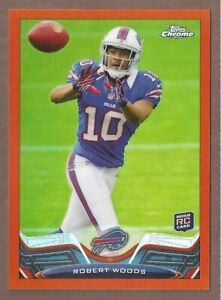 2013 Topps Chrome #3-Robert Woods Orange Refractor RC