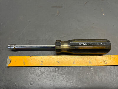 Vintage Stanley 100 Plus 66-506 3/16  6 Point Nut Driver! Nice Shape! USA Made!