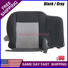 2003-2011 For Ford Ranger Driver Bottom Cloth Seat Cover Left Side Black/Gray